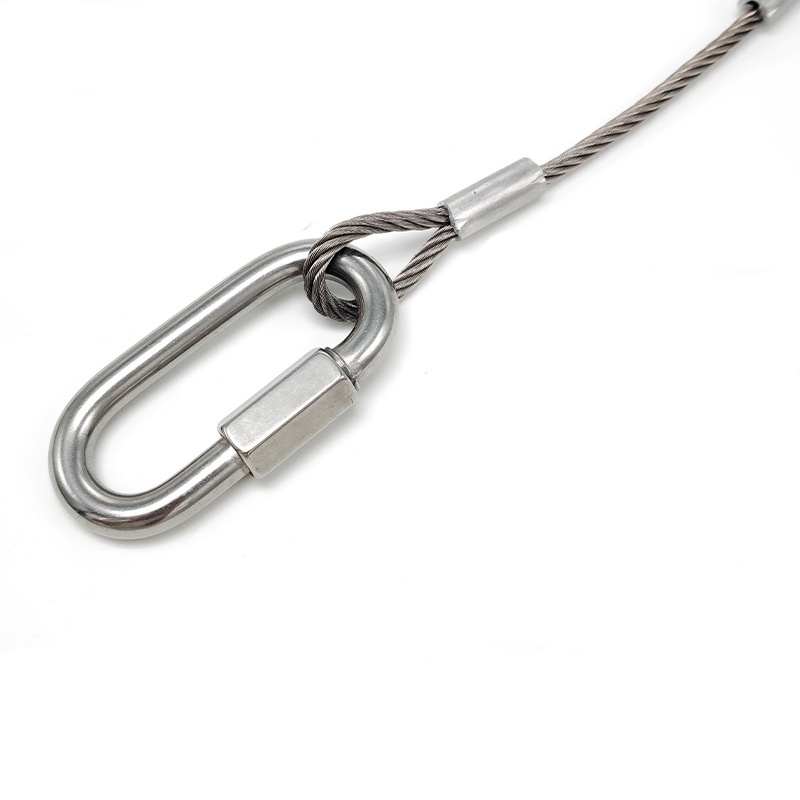 Extrémně odolný lano s ocelovým drátem letadla