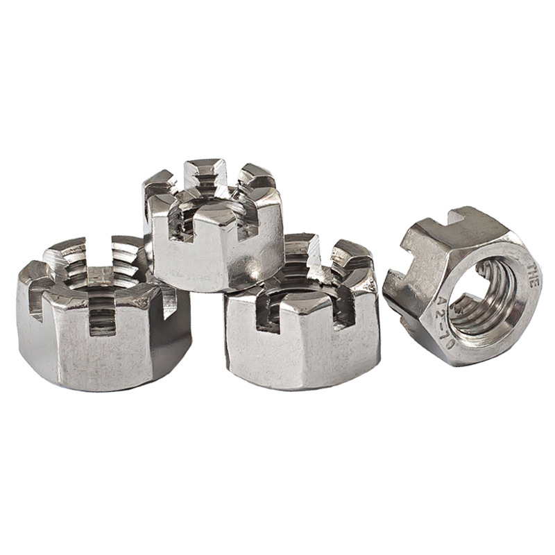 Selhat bezpečná korunní matice se slotem