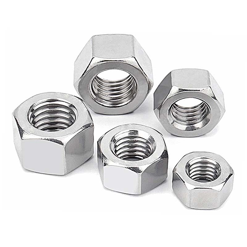 Hotový hexagon tenká matice