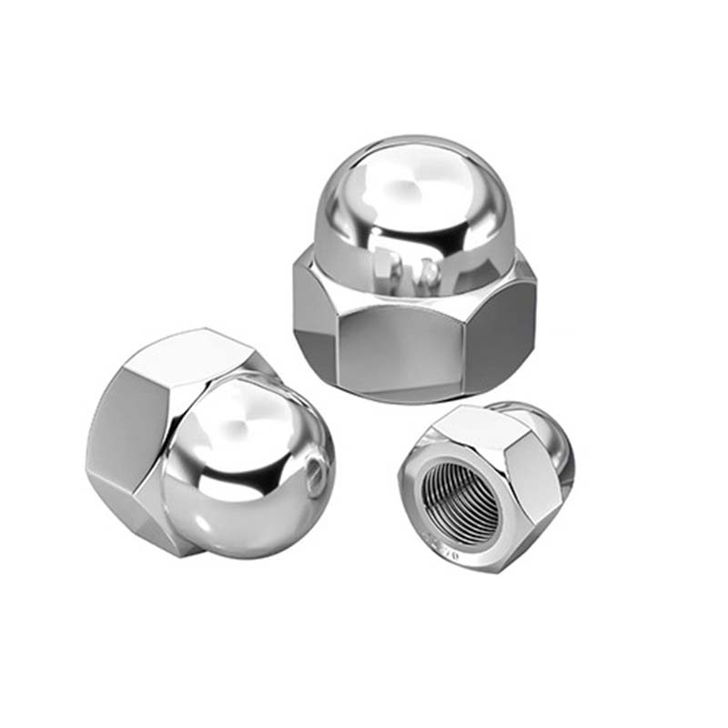 Hexagon klenutý matice čepice