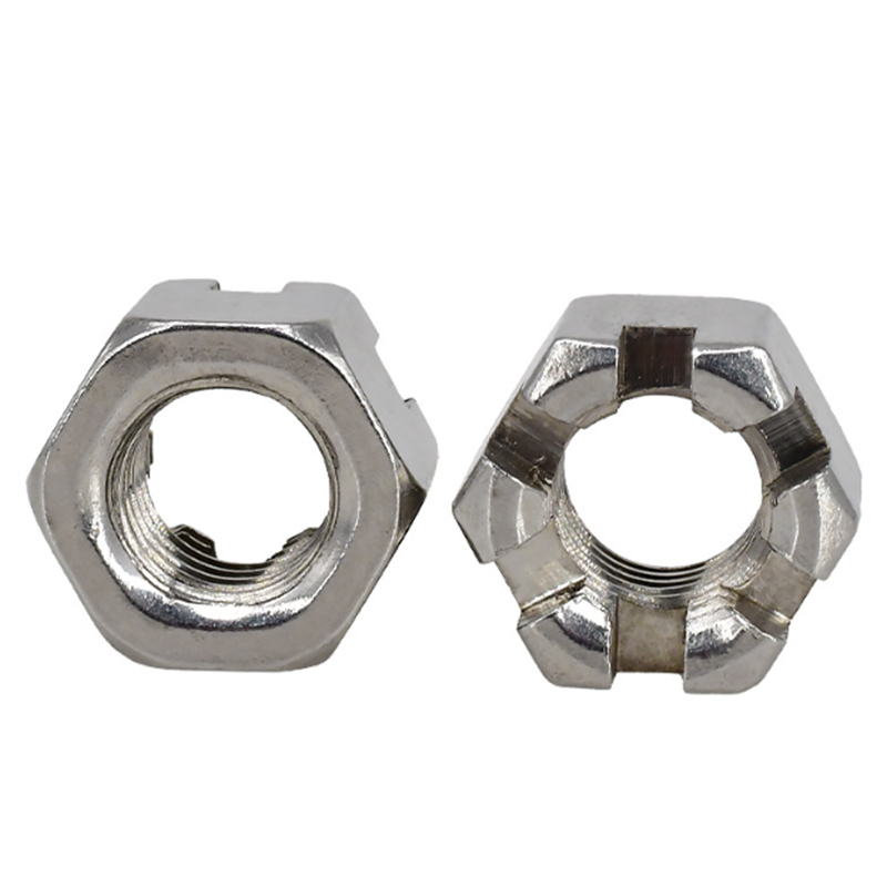 Hexagon Slotted and Castle Nuts Style 2
