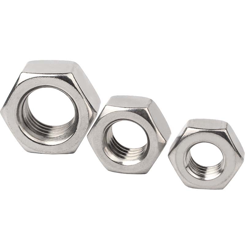 Hexagon tenká matice bez zkosení