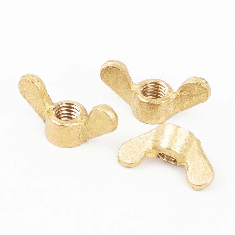 Vysoce pevné metrické kulaté křídlové matice