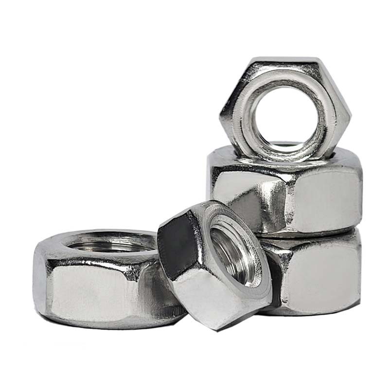 Žárově pozinkované šestihranné matice