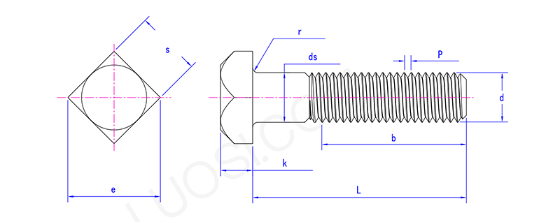 Proven Square Head Bolt Proven Square Head Bolt