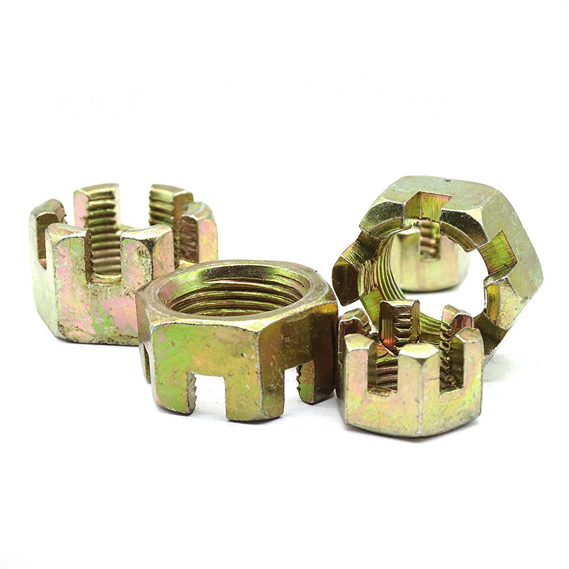 Hexagon Slotted Castle Nut