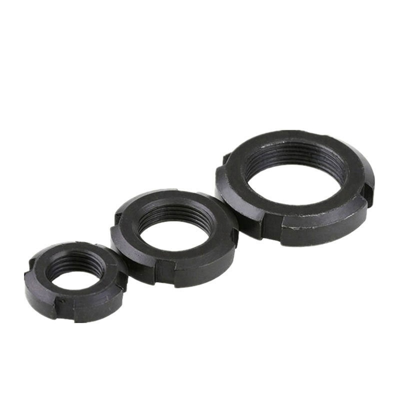 Mission Critical drážková pojistná kulatá matice