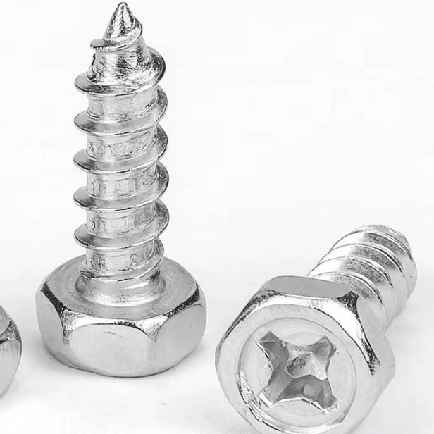Phillips Slotted Combo Compave Hex Collar Screws