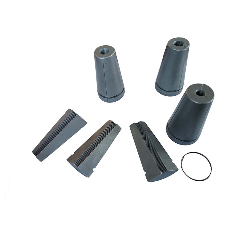 Předepjatý klínový kotevní uchopovač