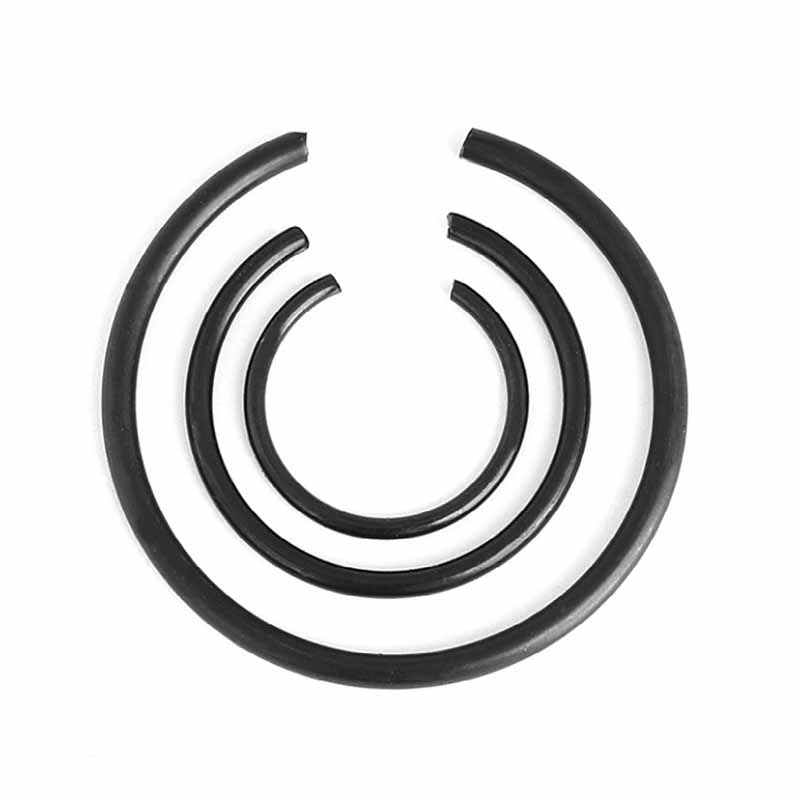 Round Wire Snap kroužek pro díru