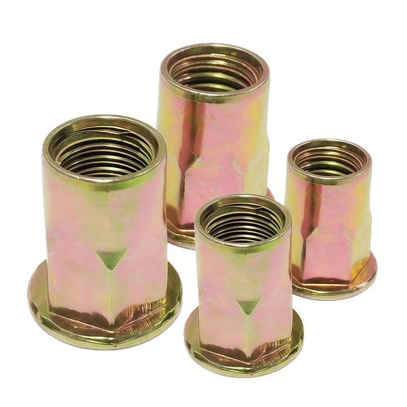 Bezpečná kotvící šestihranná nýtová matice