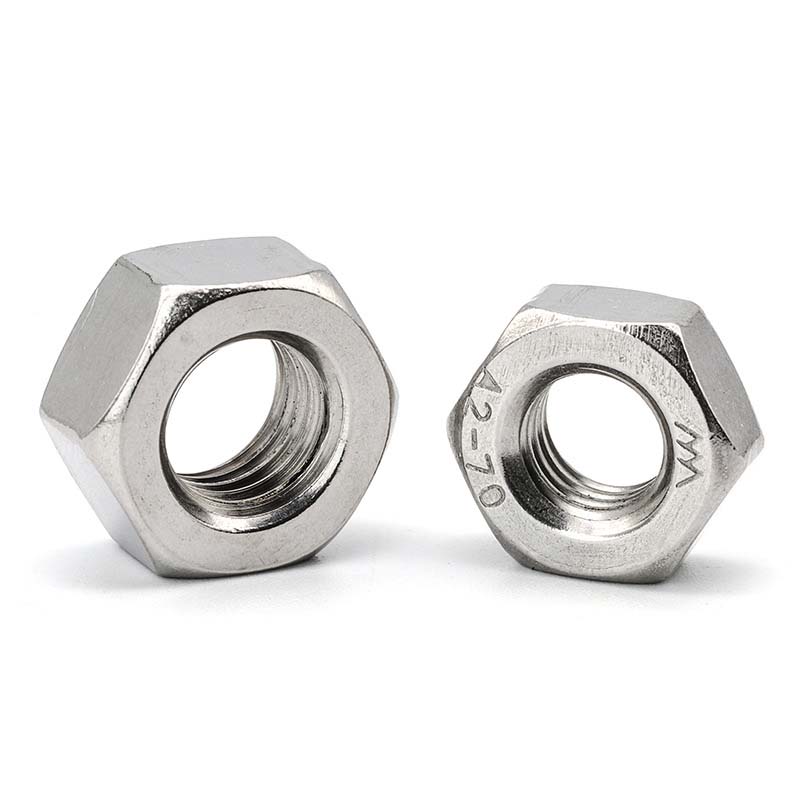Semi dokončená hexagon tenká matice