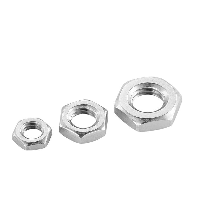 Malé hexagon tenké matice jemné nití