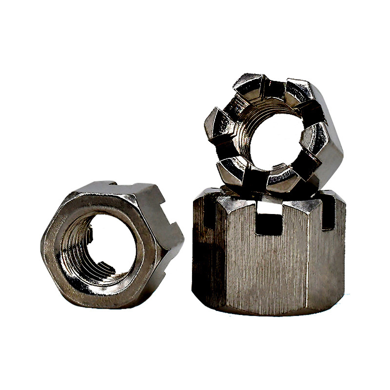 Neotřevitelná korunní matice se slotem